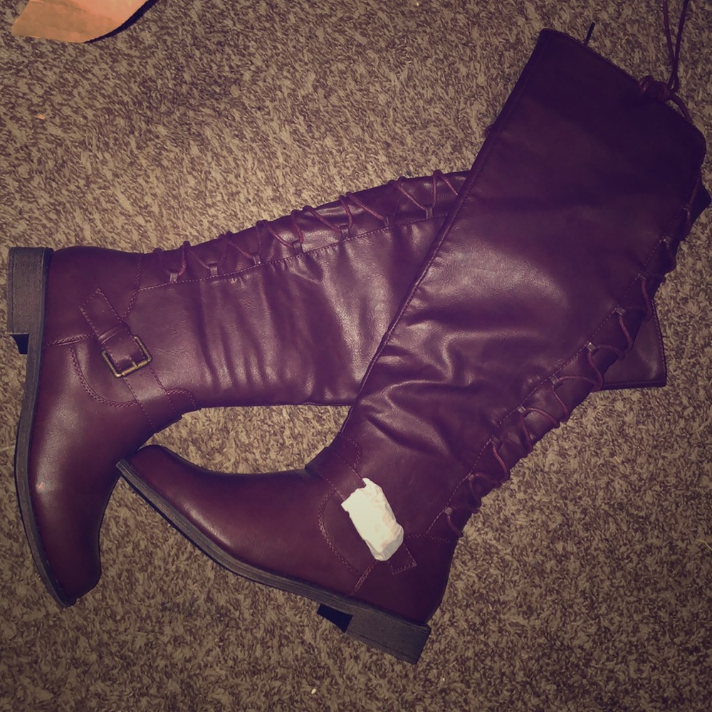 Knee high boots